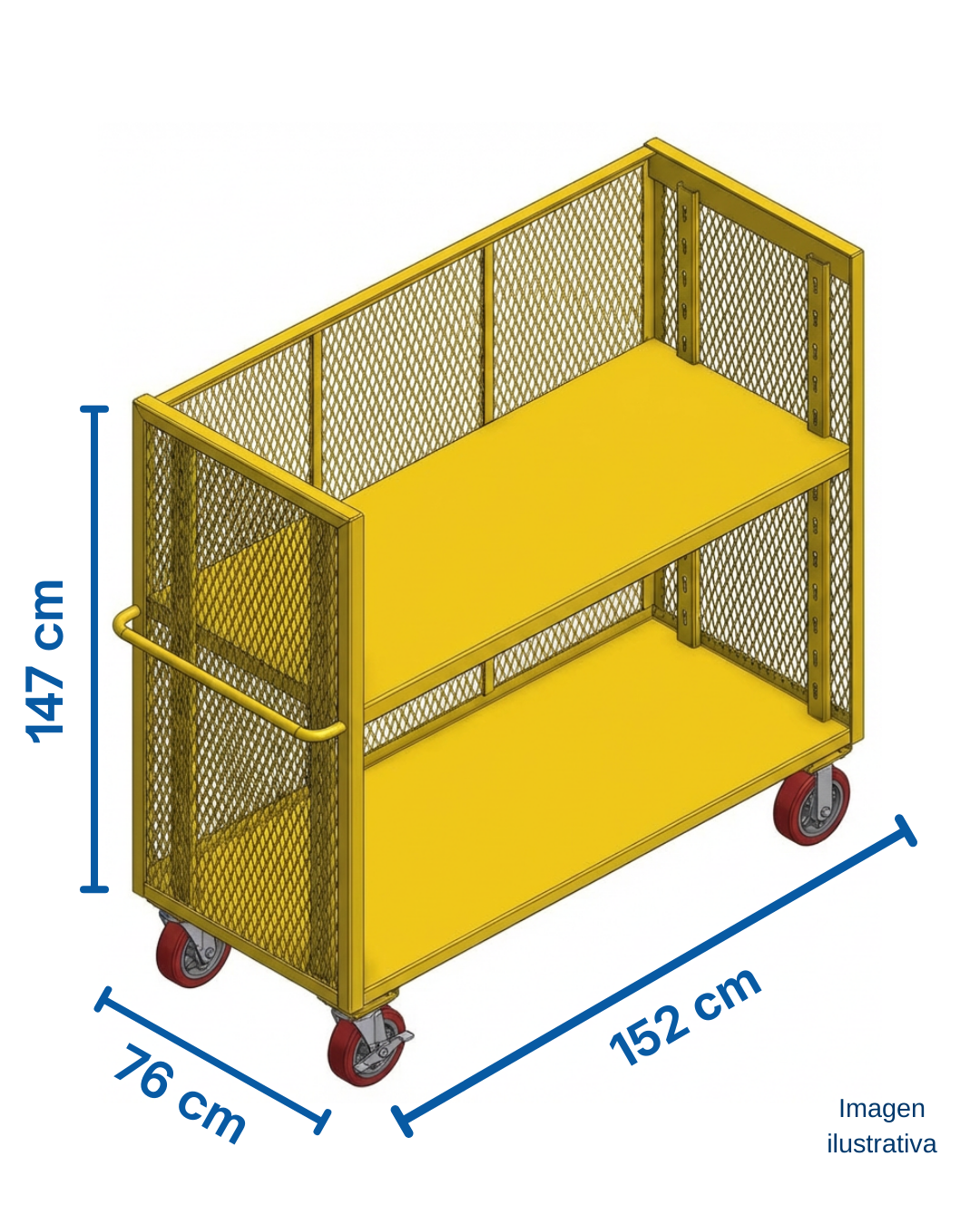 Carrito para picking soldado