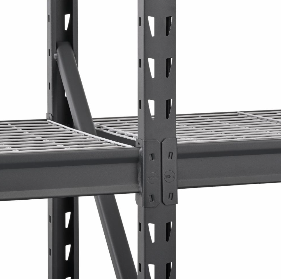 Estante de acero 3 niveles (137 × 61 × 165 cm)