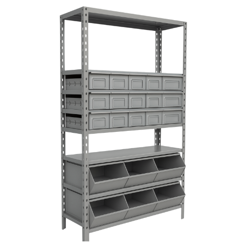 Estantería Metálica con Compartimentos