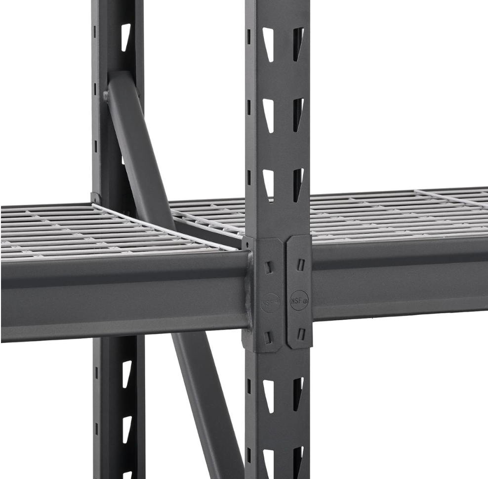 Estante de acero para cargas pesadas (229 × 61 × 229 cm)