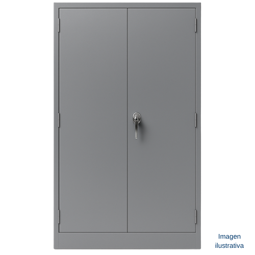 Gabinete industrial de almacenamiento con repisas ajustables