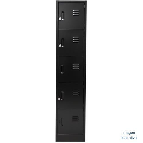 Lockers metálicos de acero (1 a 6 puertas)