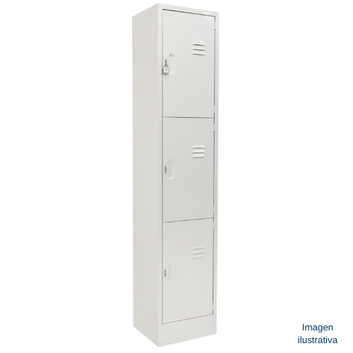 Lockers metálicos de acero (1 a 6 puertas)