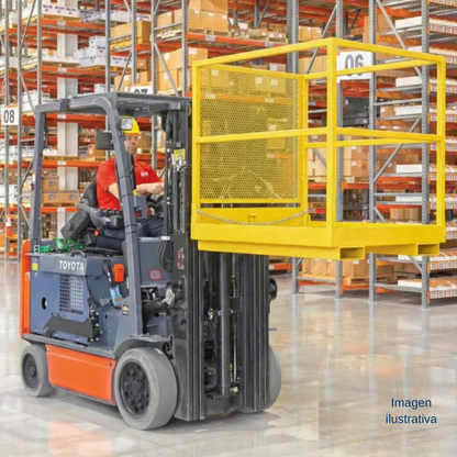 Plataforma de trabajo (canastilla) para montacargas – 500 kg