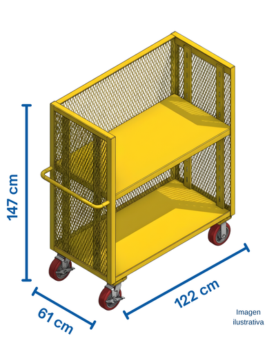 Carrito para picking soldado