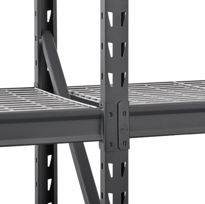 Estante de acero 3 niveles (137 × 61 × 165 cm)