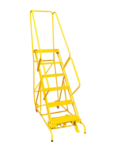 Escalera con plataforma para pasillo angosto (SLW Compact)