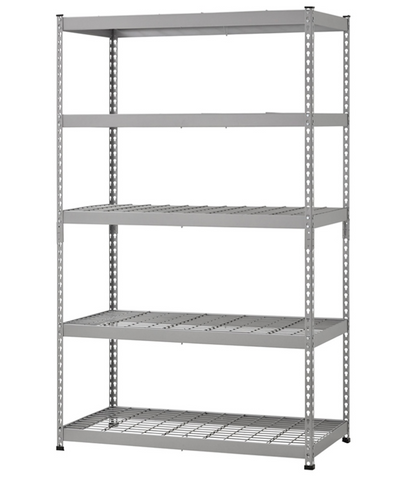 Estante metálico 5 niveles – Husky (plata)