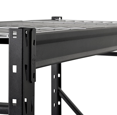 Estante de acero para cargas pesadas 4 niveles (196 × 61 × 198 cm)