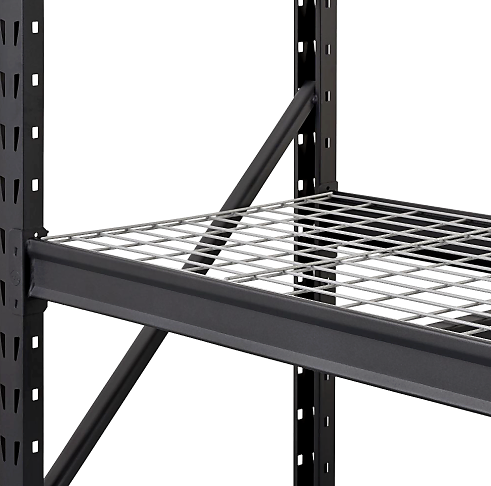 Estante de acero para cargas pesadas 4 niveles (196 × 61 × 198 cm)