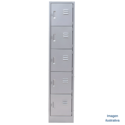 Lockers metálicos de acero (1 a 6 puertas)