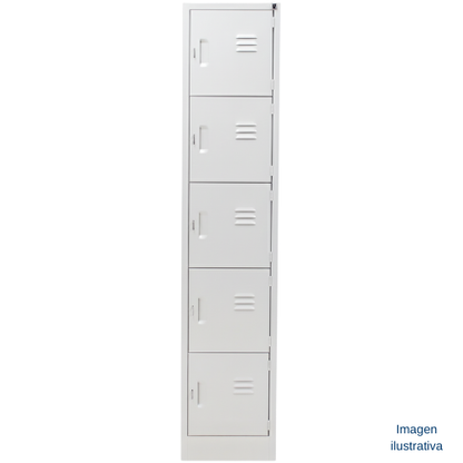 Lockers metálicos de acero (1 a 6 puertas)