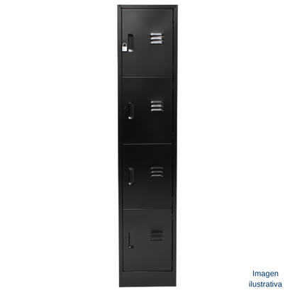 Lockers metálicos de acero (1 a 6 puertas)