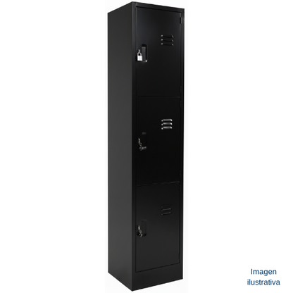 Lockers metálicos de acero (1 a 6 puertas)